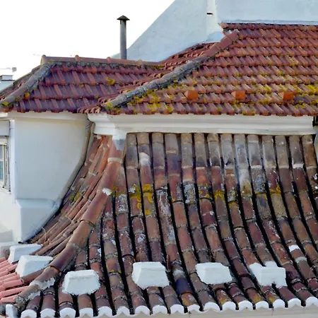 Rustic View In Baixa By River Tagus